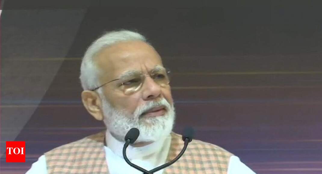 Isro will realise national dream: PM Modi