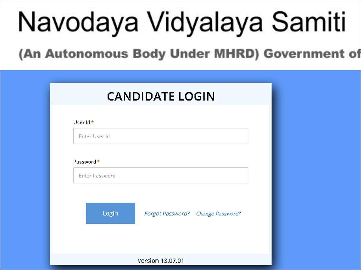 Nvs Admit Card 19 Navodaya Vidyalaya Samiti 19 Admit Card For Pgt Tgt Ldc And Other Posts Released Navodaya Gov In Download Here