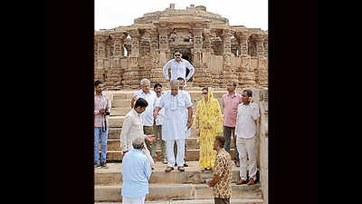 Former Jodhpur royal terms Kiradu temple renovation faulty