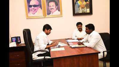 Udhayanidhi Stalin holds interview to select office- bearers for ...