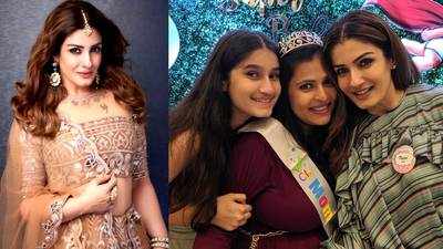 Raveena Tandon to become ‘Nani’ soon, hosts baby shower for daughter Chhaya