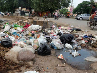 Sanitation workers don’t show up, New Colony turns into dumpsite ...