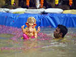 Top 30 photos from Ganpati immersion across India