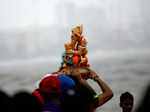 Top 30 photos from Ganpati immersion across India