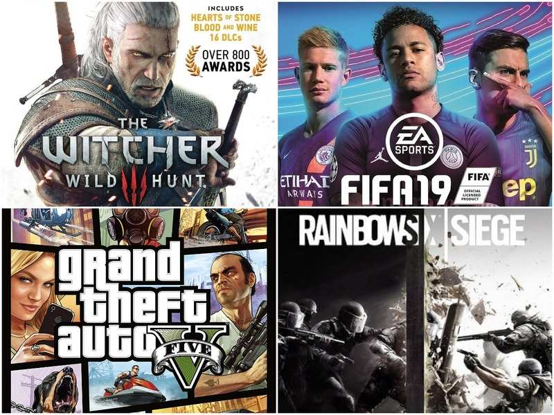 most-downloaded games on PlayStation 4 