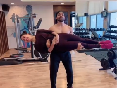 Gurmeet Choudhary and Debina Bonerjee's fitness video will inspire you to hit the gym with your partner
