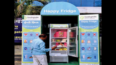 Happy Fridge: Leftovers to feed hungry mouths in Aliganj