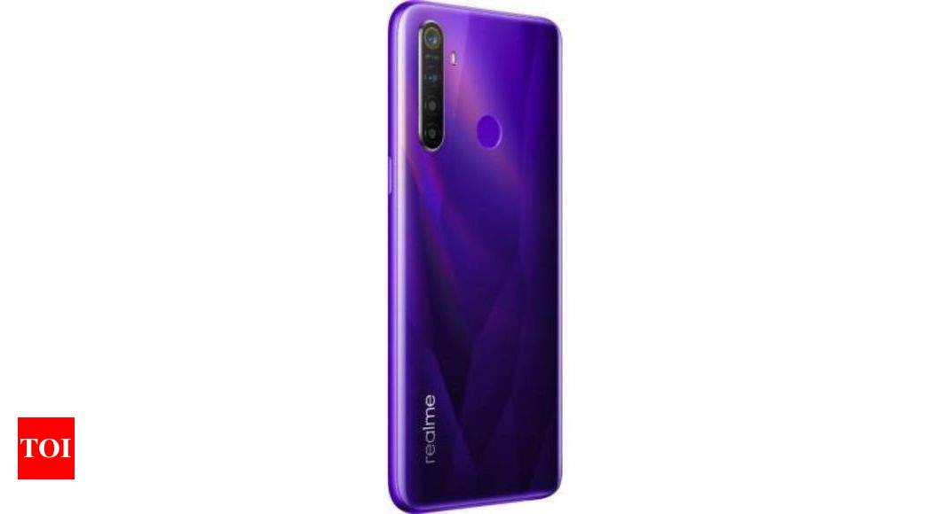 Realme 5 Sale Realme 5 To Go On Sale At 12 Pm Today Via