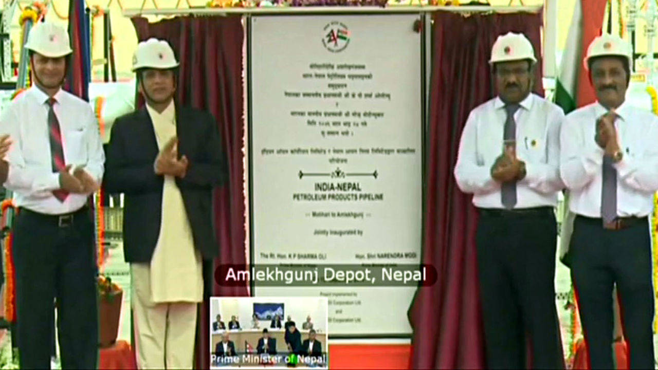 India and Nepal Open South Asia's First Cross-Border Oil Pipeline