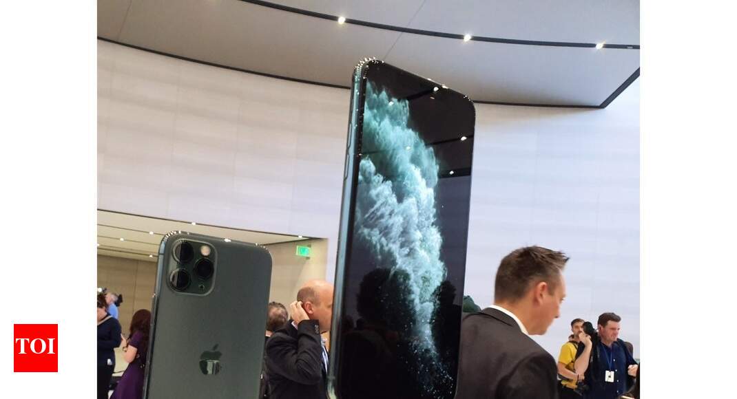Iphone 11 Pro Iphone 11 Pro And Iphone 11 Pro Max First Impressions Times Of India