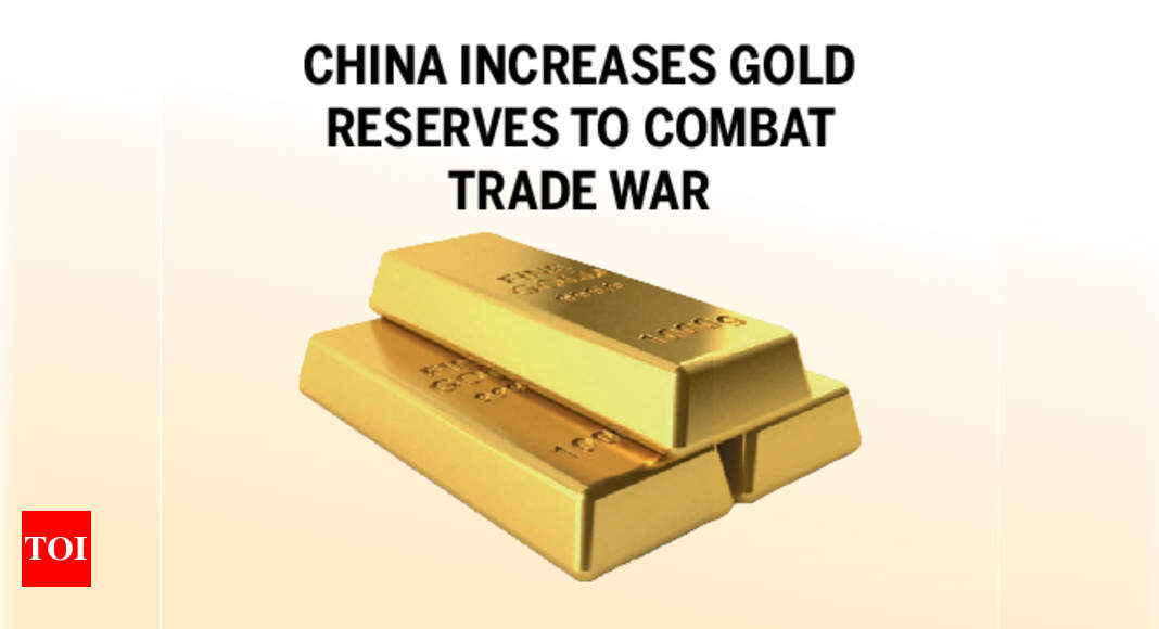 Infographic: China Steps Up Gold Reserves As Trade War Drags On - Times ...