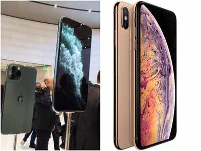 Iphone 11 Pro Max Vs Iphone Xs Max Apple Iphone 11 Pro Max Vs Iphone Xs Max Comparison Between Most Expensive 19 Iphone With Its Predecessor Times Of India