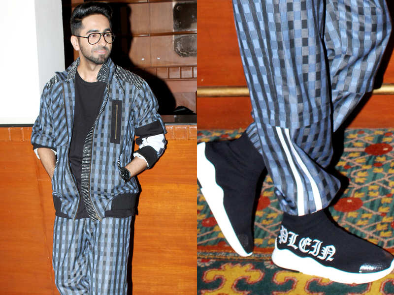 Can you guess the price of Ayushmann Khurrana's EXPENSIVE sock sneakers?