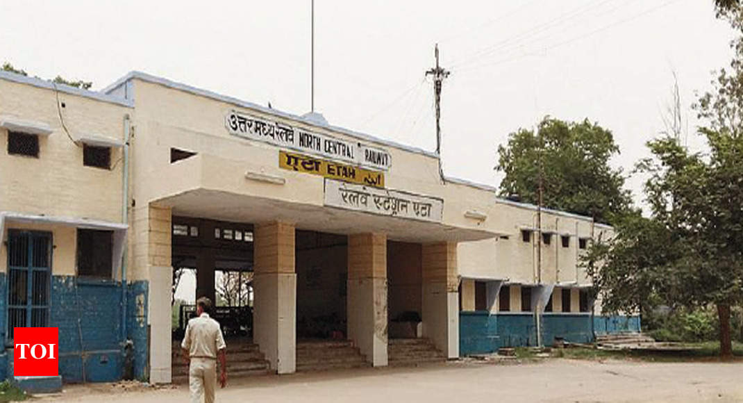 In Etah, GRP station filed only four FIRs in 18 years | Agra News ...