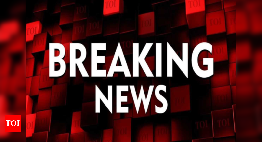 Breaking News Live The Times of India