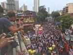 Ganesh Visarjan: Heart-warming pictures of devotees bidding farewell to Ganpati Bappa