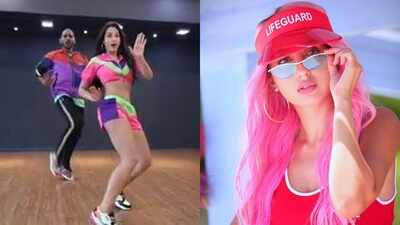 Nora Fatehi recreates the magic of 'Pepeta' with choreographer Melvin Louis