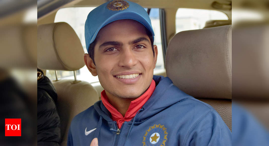 Shubman Gill I Have Role Models But I Don T Copy Them Cricket News Times Of India shubman gill i have role models but i