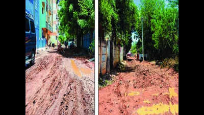 Roads in Mela Ambikapuram left slushy after UGD works