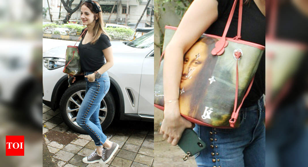 Sussanne Khan's Monalisa bag is ridiculously expensive - Times of