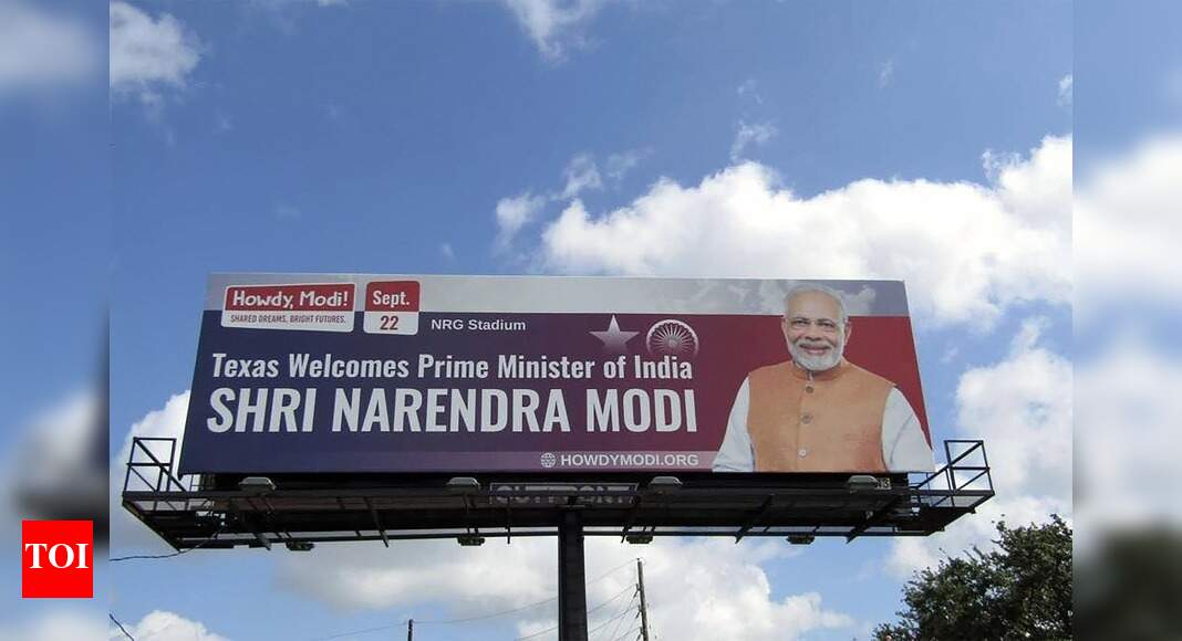 Over 60 prominent US lawmakers to attend 'Howdy Modi!' event - Times of ...