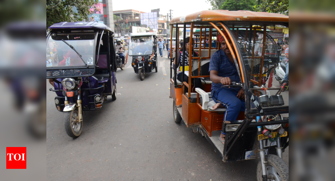 Motorcycle Rickshaw In India
