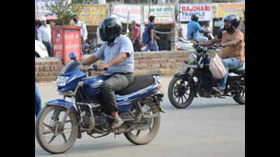 MV Act impact: 98% wear helmet in Patna, 75% in districts