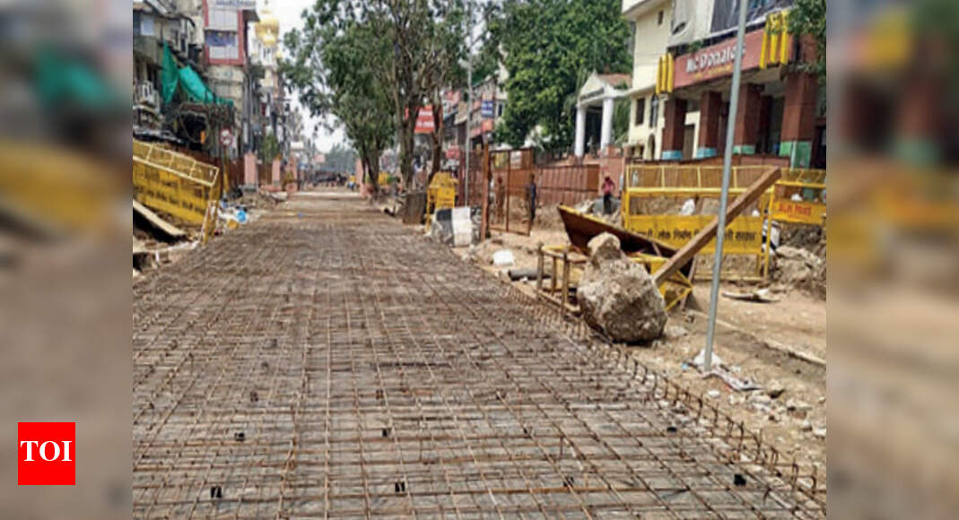 New stretch to close for Chandni Chowk revamp Delhi News Times of India