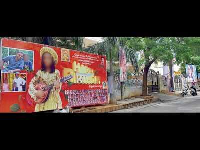 Banner Ban Flexis Flutter All Over Hyderabad Hyderabad News