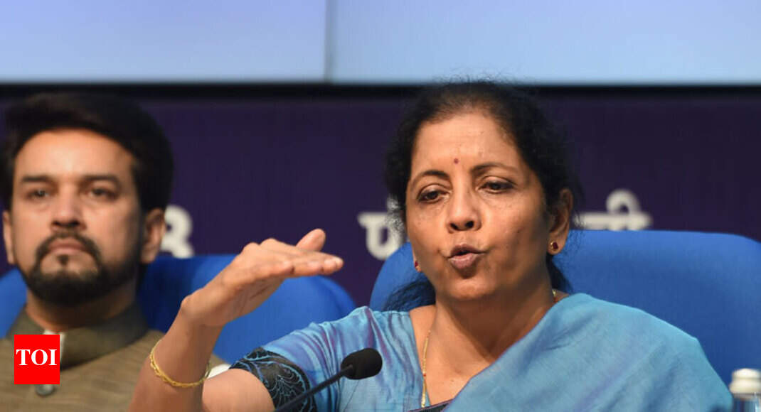 FM announces Rs 70k cr to boost exports, housing