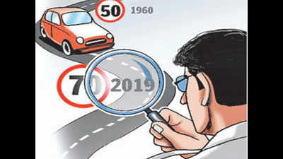From 50 to 70kmph in 60 years: Ahmedabad raised its speed at leisure