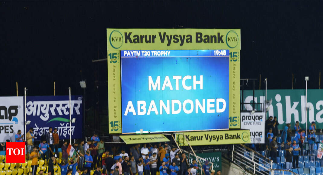IND vs SA: 1st T20I abandoned due to rain