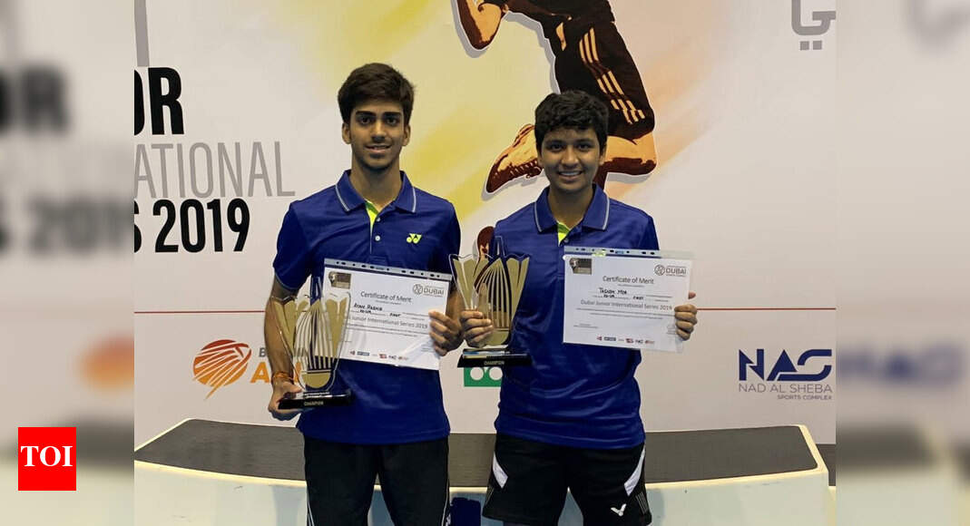 Junior shuttlers win 3 golds at Dubai International Series | Badminton ...
