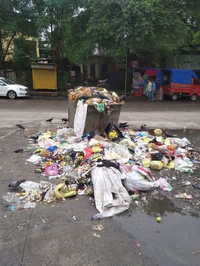 Garbage problem in Balkum, Thane.
