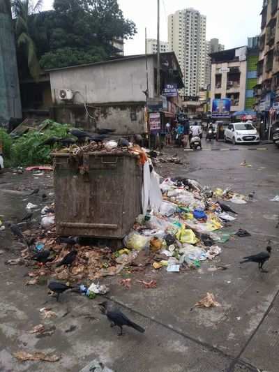 Garbage problem in Balkum, Thane.