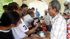 Amdavadis shell out more on helmets to avoid hefty fines