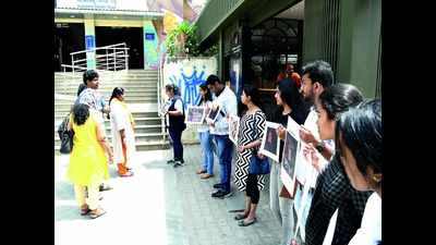 Bengaluru students hit the spot with their photographs at a street photography exhibition
