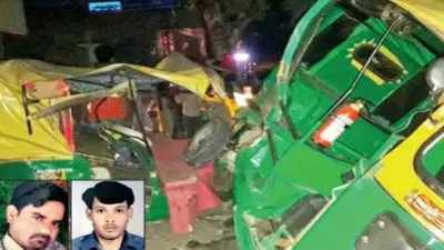 Delhi: Two killed as car rams three autos in the capital