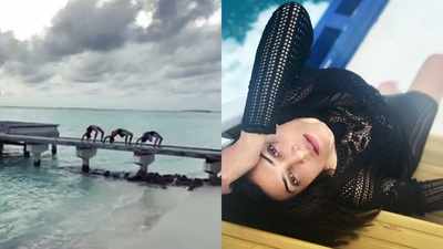 'Wheel pose in paradise', Sushmita Sen's latest video is all the motivation you need