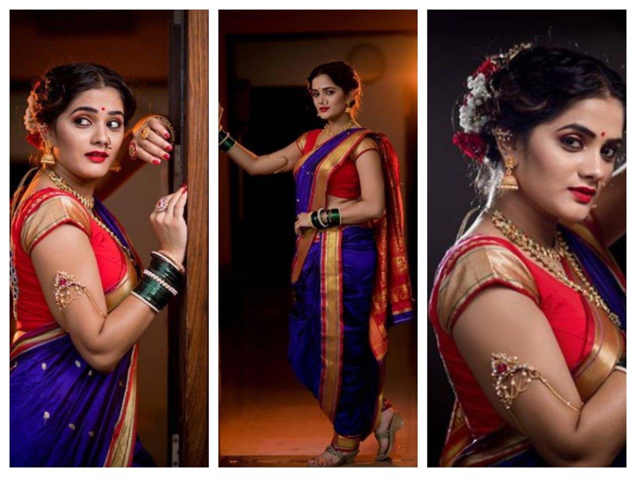 Bhagyashree Mote looks charming as she flaunts her traditional ...