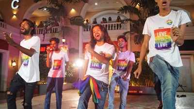 Raipur’s LGBTQIA+ community organises a flash mob ahead of the city’s upcoming pride march