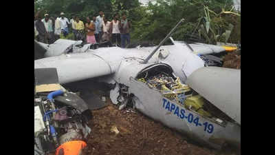 Karnataka: DRDO’s UAV crash-lands in Chitradurga farmland