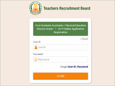 TN TRB PG Hall Ticket: TN TRB 2019 Hall Ticket released for PG ...