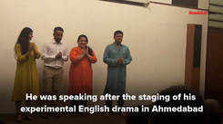 English play 'Bare Bones Returns' was staged in Ahmedabad recently