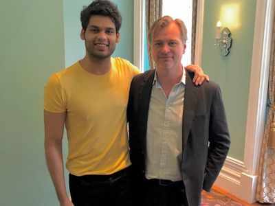 Photo: Karan Kapadia is overjoyed after meeting 'Tenet' director Christopher Nolan