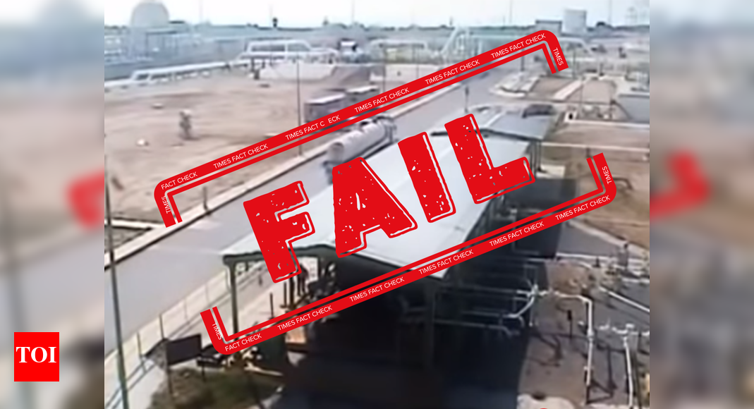 FAKE ALERT Old video of Mexico gas plant explosion shared as that of