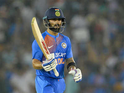 Virat Kohli surpasses Rohit Sharma to become leading T20I run scorer