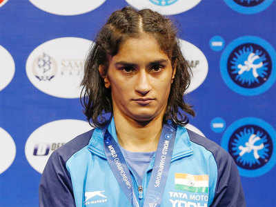 Vinesh Phogat Becomes First Indian Wrestler To Seal Quota Spot For Tokyo Olympics More Sports News Times Of India