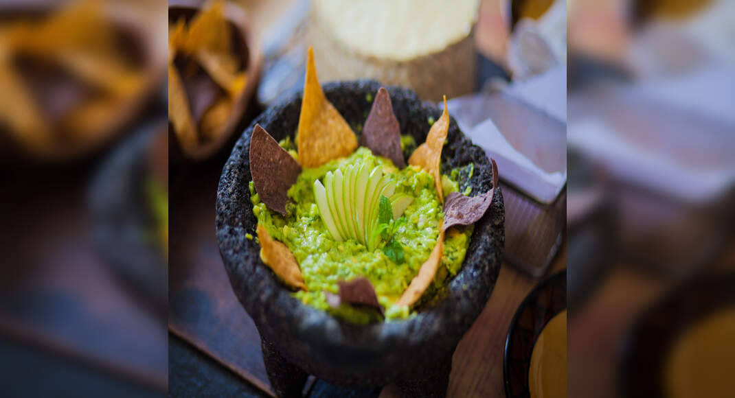 Green Apple and Mint Guacamole Recipe: How to Make Green Apple and Mint Guacamole Recipe | Homemade 