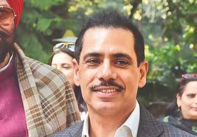 Process of cancelling land rights granted to Robert Vadra's firm started: Haryana official